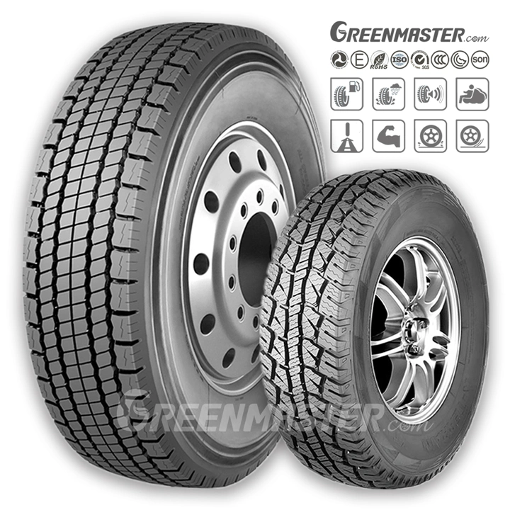 Factory Wholesale DOT/ECE/EU-Label/ISO/SGS Radial Semi-Steel Passenger Car Tire SUV 4X4 PCR Tyre All Steel Light Truck Bus TBR Tyres