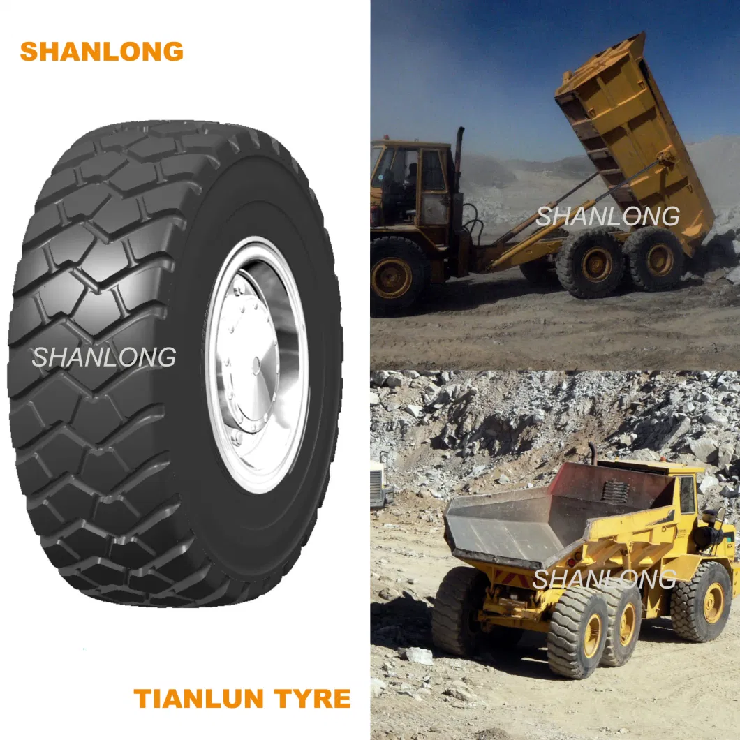 E3/L3 Mining Trailer Dump Truck Grader Dozer Earthmover Scraper Tractor Backhoe Reach Stacker Lift Port Loader OTR Tire / OTR Tyre (23.5-25)