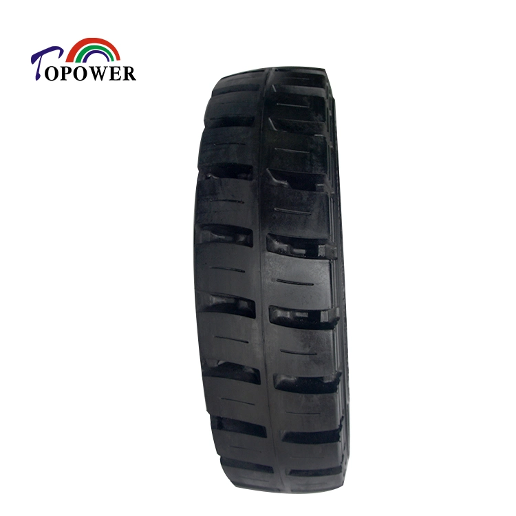 Sweeper Solid Tyre 7.00-12 700-12 700 12 Forklift Solid Tire with Side Hole