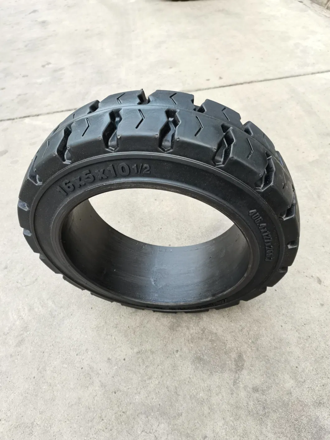 21X7X15 Wheelbarrow Wheel Press on Tire Durable Heavy Duty PU Foam Solid Wheel