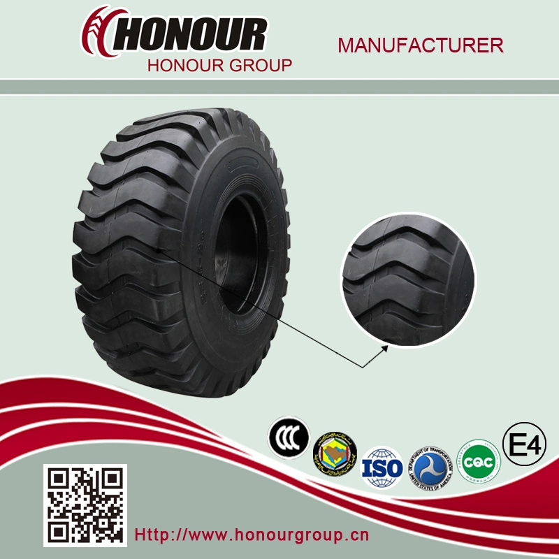 E3/L3 Bias Belted Wheel Loader Grader Earthmover OTR Tyre (17.5-25, 20.5-25, 23.5-25, 26.5-25)