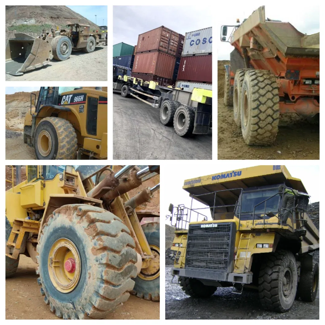 Industrial Thailand Rubber Llanta Tyres 20.5-25 23.5-25 26.5-25 29.5-25 off Road Heavy Duty Mining Dozer Scraper Grader Earthmover Dump Truck Loader Tyres/Tires