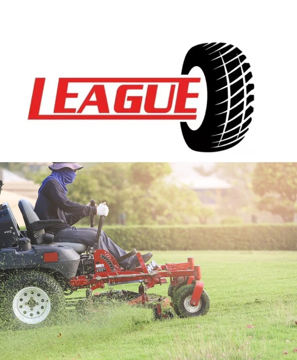 League Brand PU Foam Rubber Tire 200X50 for Wheelbarrow and Cart