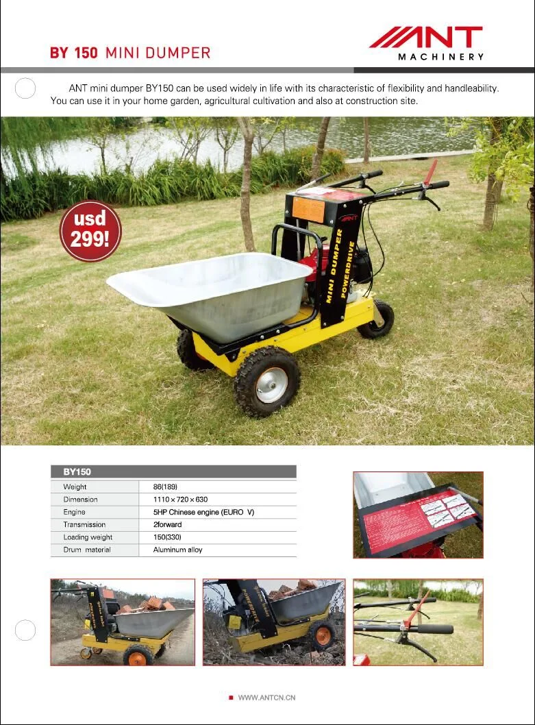 Aluminum Wheel Barrow By150 with CE