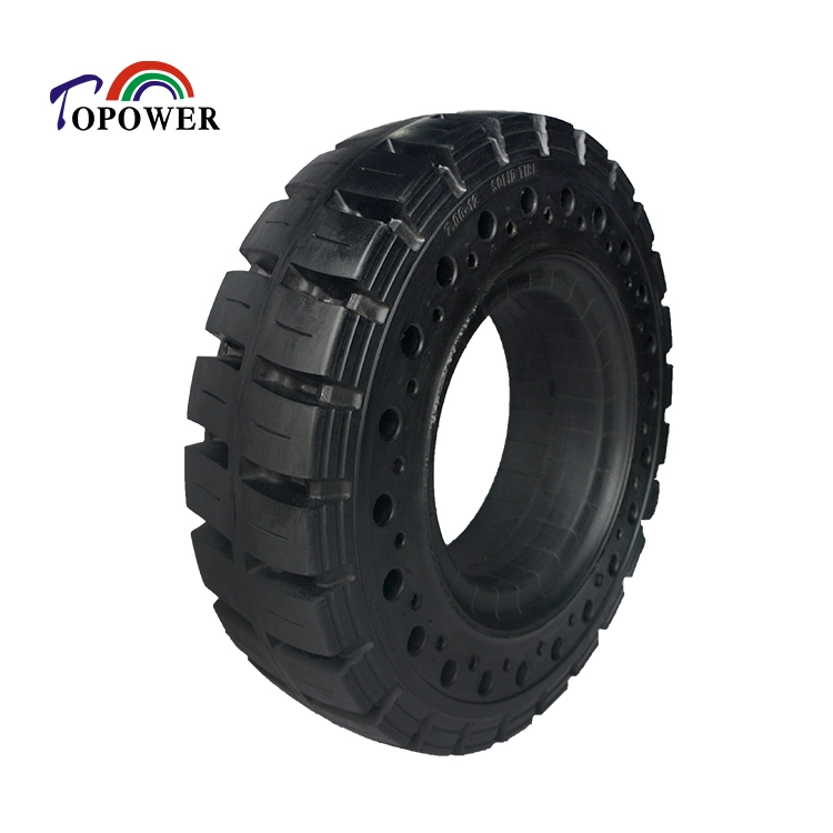 Sweeper Solid Tyre 7.00-12 700-12 700 12 Forklift Solid Tire with Side Hole
