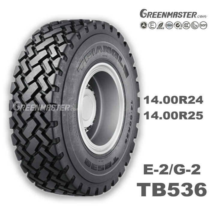 Top Quality Radial E2/G2/L2 off-The-Road OTR Tyre, Steel Belted Wheeler Earthmover/Loader/Dozer/Grader Tire 13.00r24 14.00r24 16.00r24 16.00r25