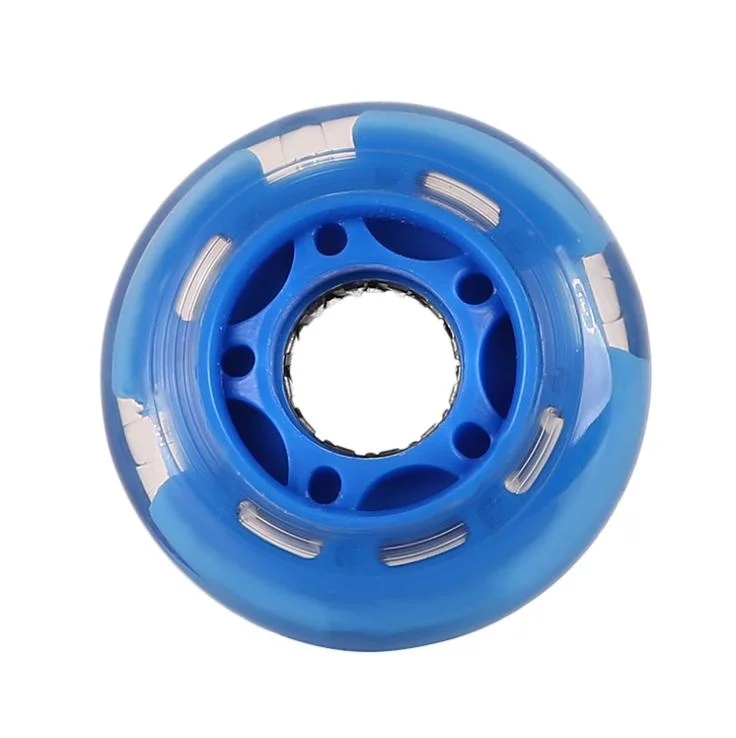 120mm Light up Scooter Wheels PU LED Flash Flashing Wheel Kick Scooters Front Replacement Wheels for Kids Toddles Boys Girls