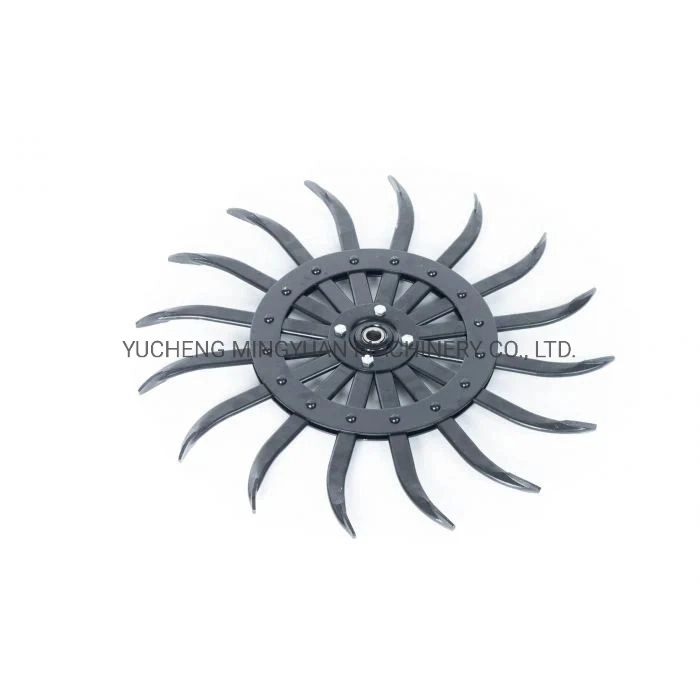 Heat Treated Steel 21&quot; Rotary Hoe Wheel for Agricultural Tillage Machine