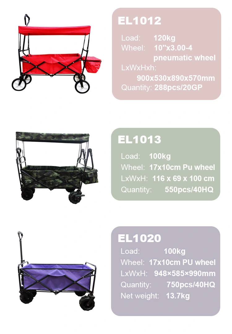 China Folding Stroller Wagon Wonderful Beach Wagon Trolley for Transport