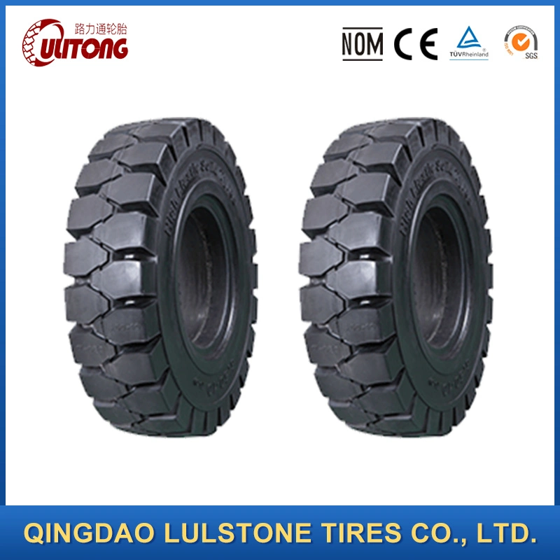 6.00-9 600-9 Forklift Tires Supplier 6.00-9 Solid Pneumatic Tire Rim Size 4 Forklift Tires 600-9