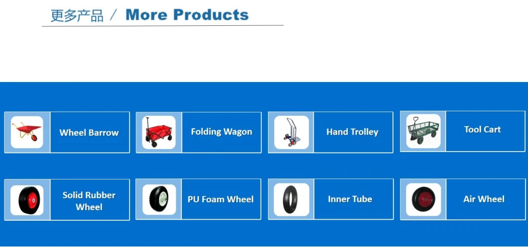 Most Cheap Durable High Quality Air Rubber Wheel for Wheelbarrow (3.25-8)