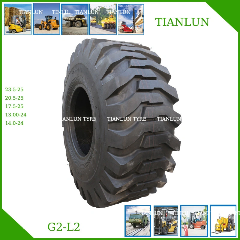 E3/L3 Mining Trailer Dump Truck Grader Dozer Earthmover Scraper Tractor Backhoe Reach Stacker Lift Port Loader OTR Tire / OTR Tyre (23.5-25)