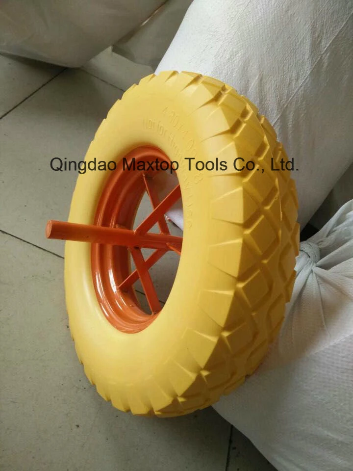 Maxtop PU Foam Pneumatic Rubber Wheelbarrow Wheel