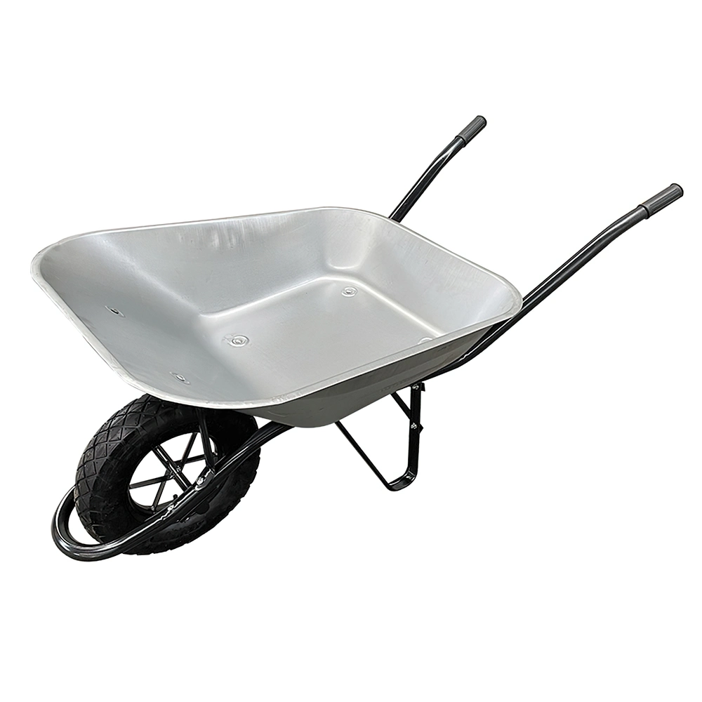 Easy Movement Light Duty Single Tire Wheelbarrow for Garden