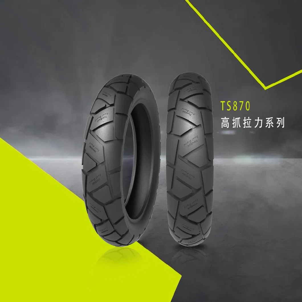 TIMSUN TS-870R, 15 Inch, 17 Inch, 18Inch, Adventure/Rally Motorcycle Tyre, High Mileage and High Grip, ISO9001/IATF16949/JIS/E-MARK/DOT/BIS/SNI/CCC Certificated