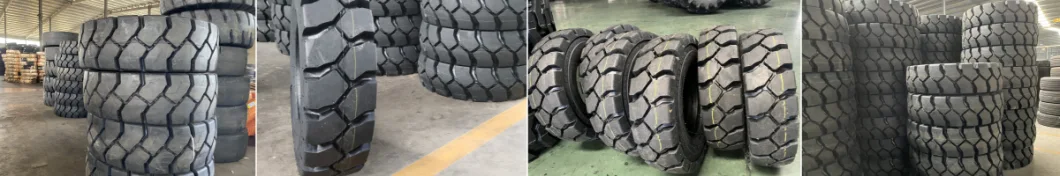 Wholesale Manufacturer 6.50-10 28X9-15 Pneumatic Cushion Solid Wheel Tyre for Forklift Trailer Part off Road OTR Heavy Equipment Rubber/Industrial/Forklift Tire