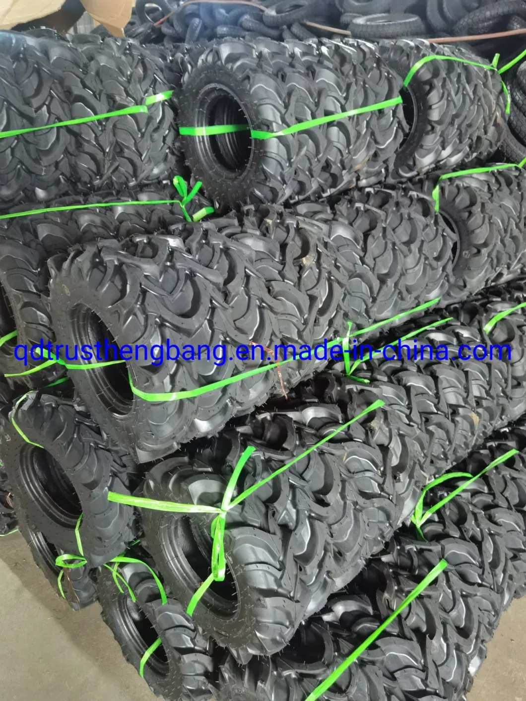 Heavy Duty Rubber Tyre 4.00-4 for Hand Truck