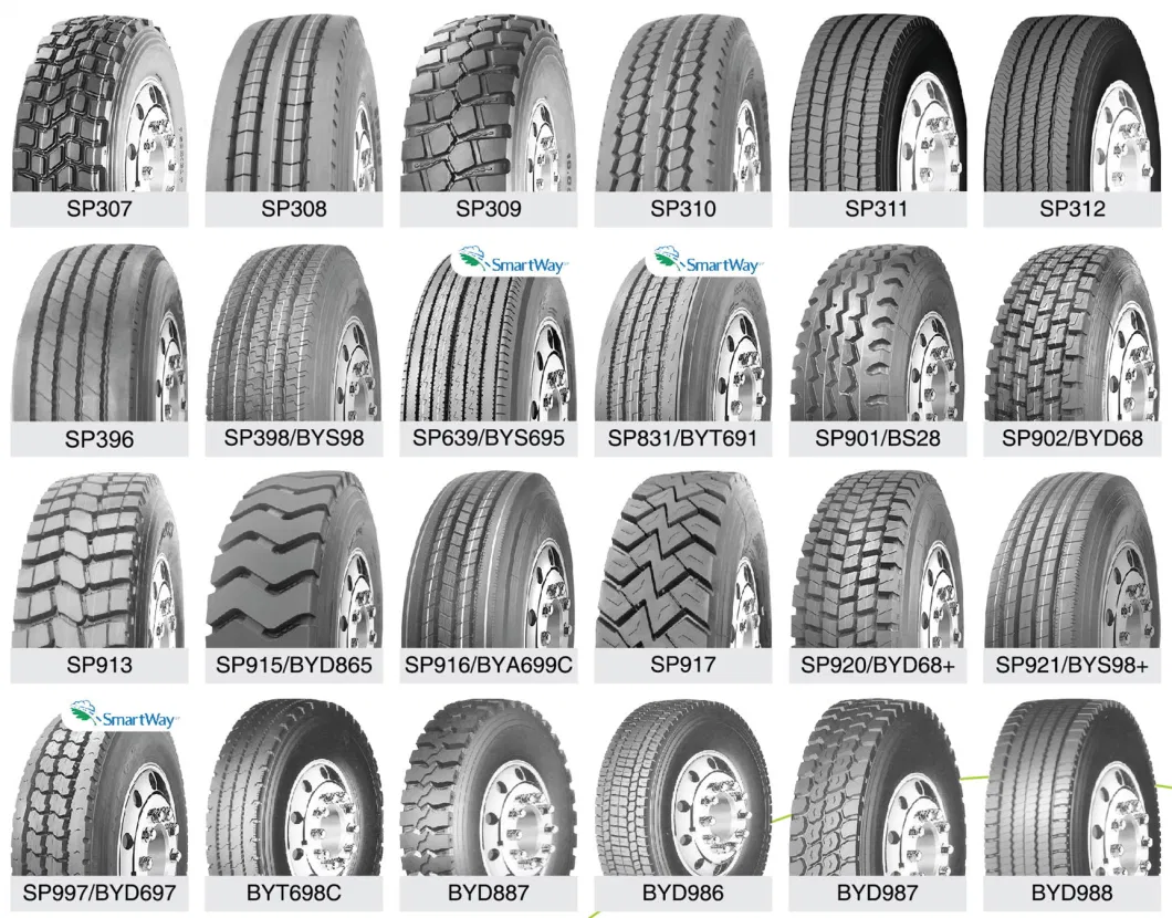 Factory Manufacturer Best Price Tubeless LTR TBR Trailer Truck Bus Radial Tyre with Top Brand 7.00r16 235/75r17.5 10r22.5 425/65r22.5