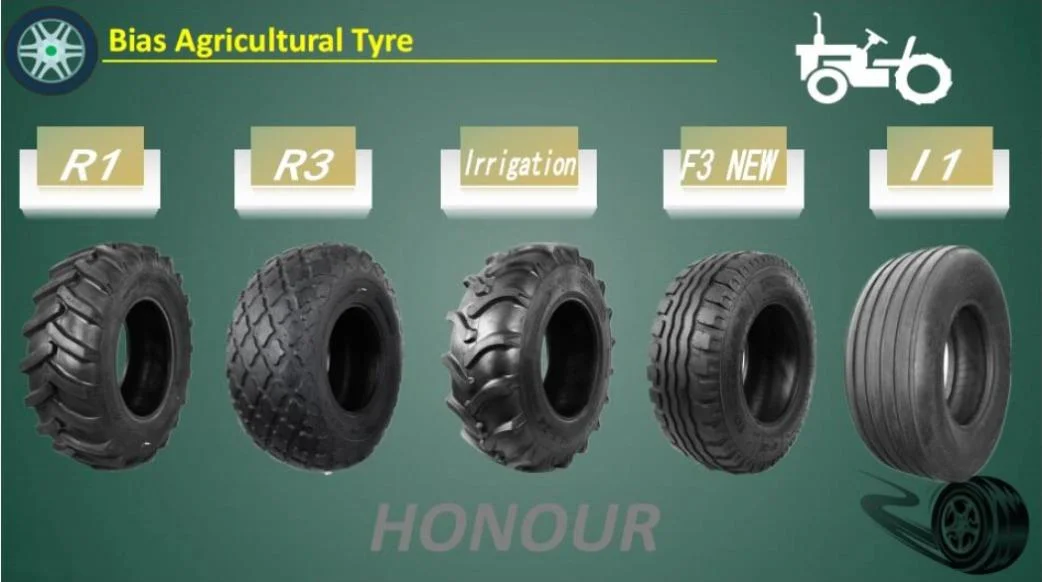 F3 Bias Agricultural Modern Farm Implement Tractor Tire (10.0/75-15.3, 11.5/80-15.3-12 with 9.00X15.3 Wheels)