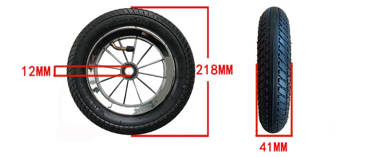 The Factory Sells 8 Inch Rubber Inflatable Wheels, Children&prime; S Cars / Small Trolley / Children&prime; S Toy Cars and Other Wheels.