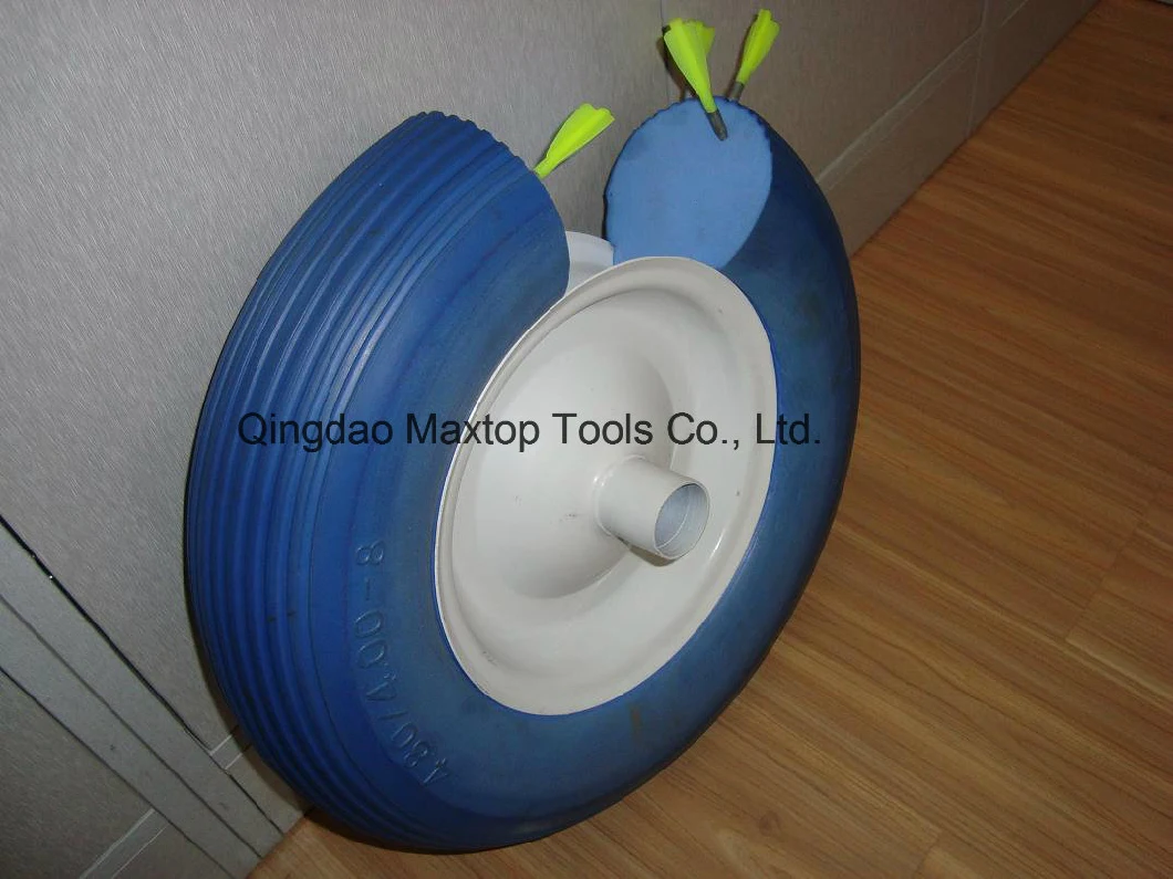 12 Inch Flat Free PU Foam Wheel for Golf Cart