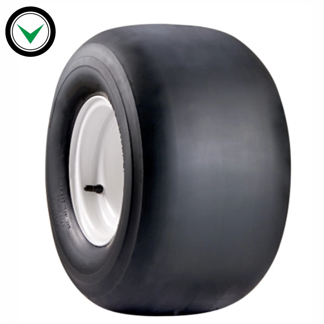 9X3.50-4 Tubeless Tl Smooth Wheel Tyre Tire for Turf Garden Grass