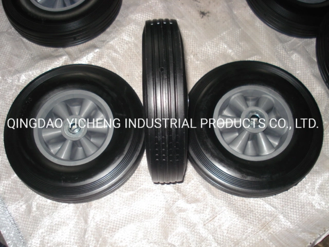 Rubber Wheel Semi-Pneumatic Wheel for Hand Trolley