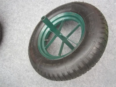 Cerchi in gomma 4.00-8 da 16 pollici con il modello più diffuso per Wheelbarrow