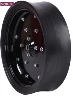  Semi di soia doppi V400 X 110 mm tipo V pieno Ruota di livello a raggi