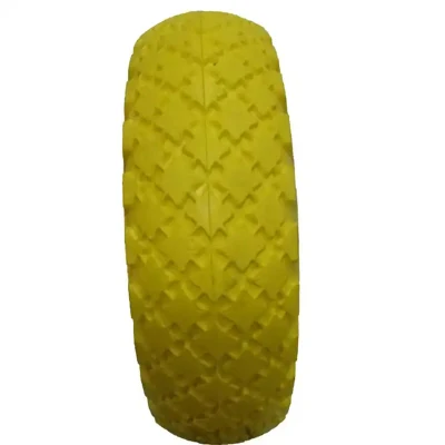 Ruote in PU espanso da 10 pollici con ruote a carrola da 3.00-4 ruote Ruote per carrello ruota in poliuretano pieno PU espanso per carrello