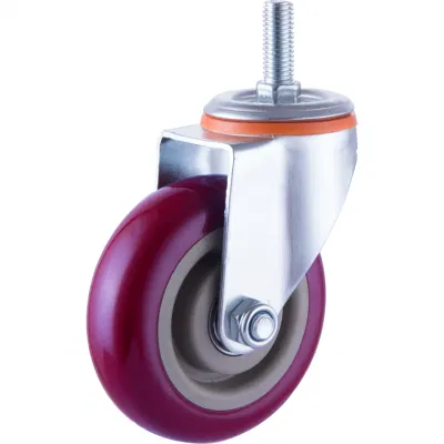 Ruote in nylon per impieghi pesanti industriali ruote con porta quadrata resistenti all&prime;usura Ruote in nylon resistenti