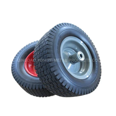 Pneumatici in gommapiuma senza schiuma poliuretanica in PU a colori pieni 13X500-6 Ruota carriola