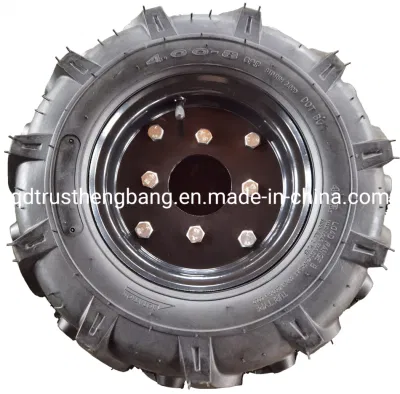  Pneumatico pieno mini-timone per trattori agricoli con cerchione 3.50-4 3.50-5 3.50-6 4.00-7 4.00-8 4.00-10