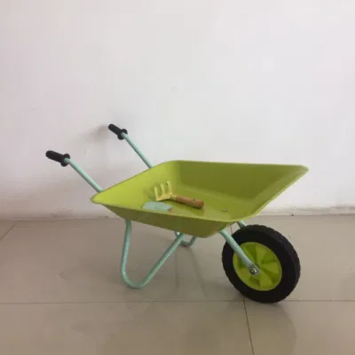  Mini Kids Toy metallo materiale Wheelbarrow per giardino e spiaggia Utilizzare