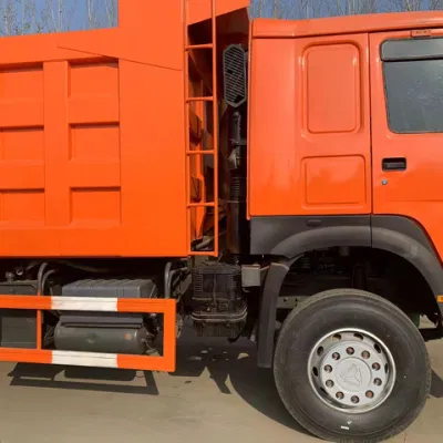 Sinotuk HOWO 6X4 autocarro con cassone ribaltabile usato 371HP 375HP scarico usato Pneumatici del carrello 10 in buone condizioni