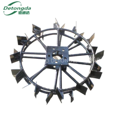 Timone elettrico di buona qualità Paddy Field Wheels per trattori a piedi