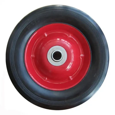 Ruota e pneumatico senza aria in PU espanso pieno per mano prato Carriole dei carrelli