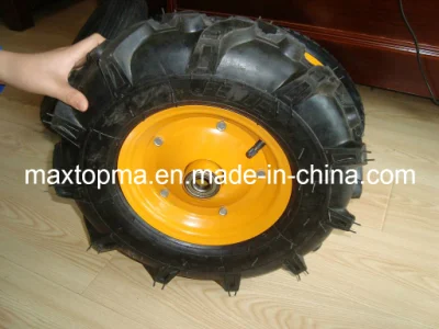 Ruota in gomma per trattore carriola con schema R1
