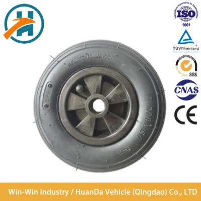 Ruota in PU espanso pneumatica/ruota pneumatica larga/ruota pneumatica piena 200*50 da Cina fabbricazione
