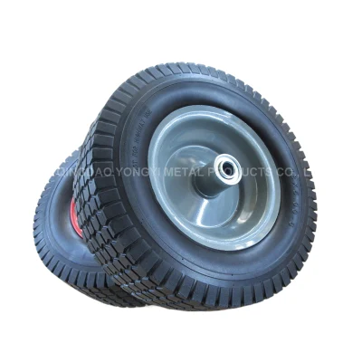 Pneumatici in gommapiuma senza schiuma poliuretanica in PU a colori pieni 13X500-6 Ruota carriola