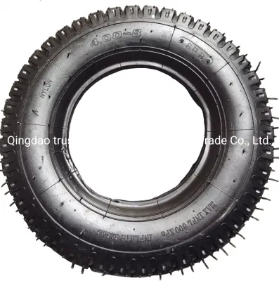 Fabbricare gomma ruota pneumatica Wheel carriola pneumatico tubo 16 pollici 4.00-8