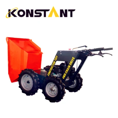 Mini-Barrow a trazione a benzina con ruota motrice