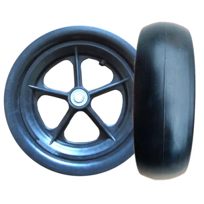 10X3 ruota larga in PU camion manuale tosaerba a ruota Ruota