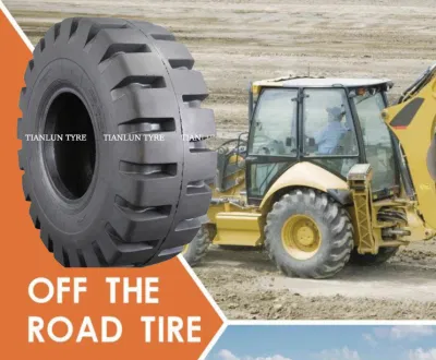  Escavatore per costruzioni con terne per trattori a ruote motrici con cingoli per dumper OEM Pneumatico / pneumatico OTR compattatore raschiatore (23.5-25 26.5-25 29.5-25)