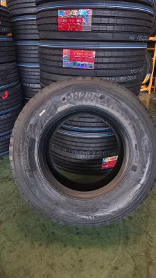 Importazione all&prime;ingrosso di pneumatici cinesi Dh206 con certificazione GCC DOT ECE 385/65r22,5 pneumatici per camion Durun di tutte le misure gomma senza tubo per impieghi pesanti Pneumatici per rimorchi TBR