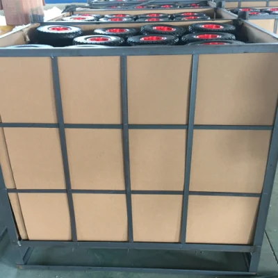 Tosaerba da 16X4.00-8&quot; in poliuretano espanso a prova di foratura ruota per barra portagomma con mozzo lunghezza 95mm, foro cuscinetto da 16 mm