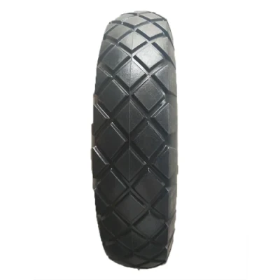 Pneumatico in PU senza piatto 16X400-8 da 16 pollici per sedia a rotelle/carrata a rotelle/carrello manuale