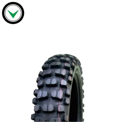  110/90-17 Tl Factory Tubeless 45%-55% gomma colore Nero Moto personalizzabile Pneumatico
