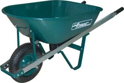  Garden Tools 6 Cift ruota in metallo Barrow Wheelbarrow per Giardinaggio, costruzione