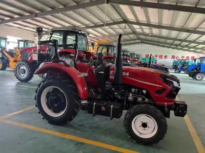 Cina fornitura fabbrica 50HP 4RM agricoltura media, fattoria, mini trattore per rimorchio, timone